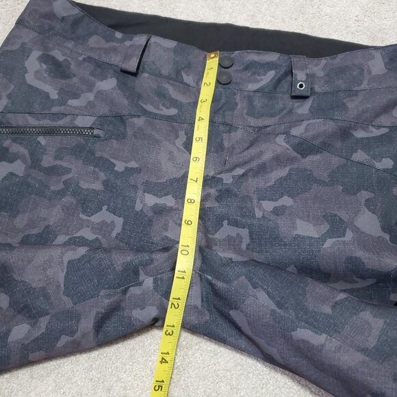 OBERMEYER Malta Snow Ski Pants HydroBlock Waterproof Grey Camo Women's 14 x 32" - Picture 13 of 16
